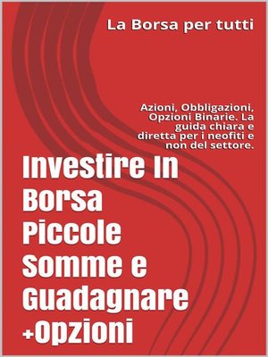 cover image of Investire In Borsa Piccole Somme e Guadagnare + Opzioni